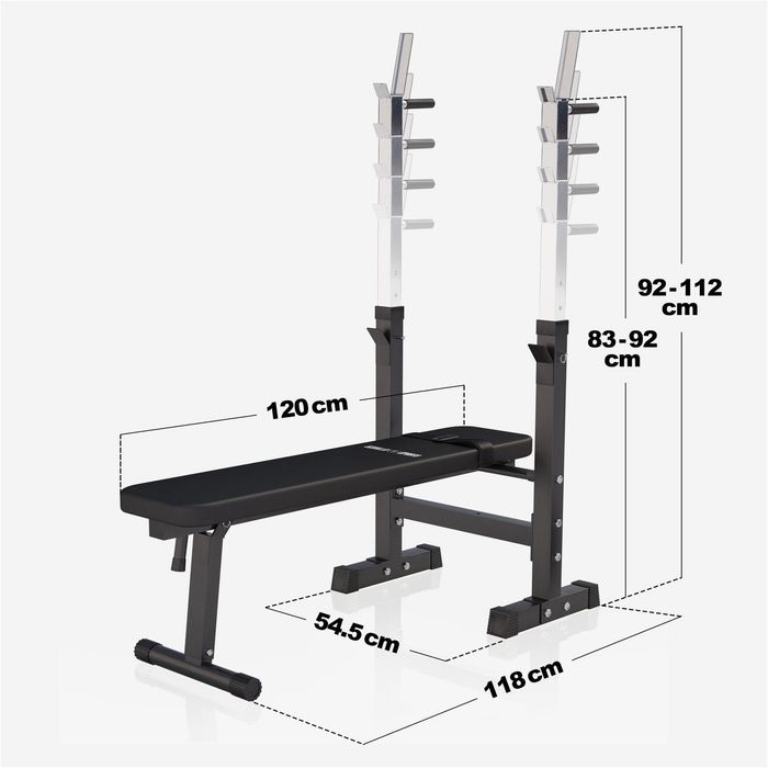 Banca fitness cu suport reglabil