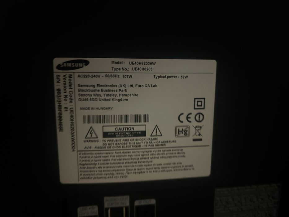 Tv Samsung Full HD 102 cm