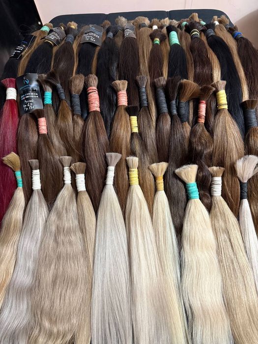 Продам оптом натуральные волосы разные