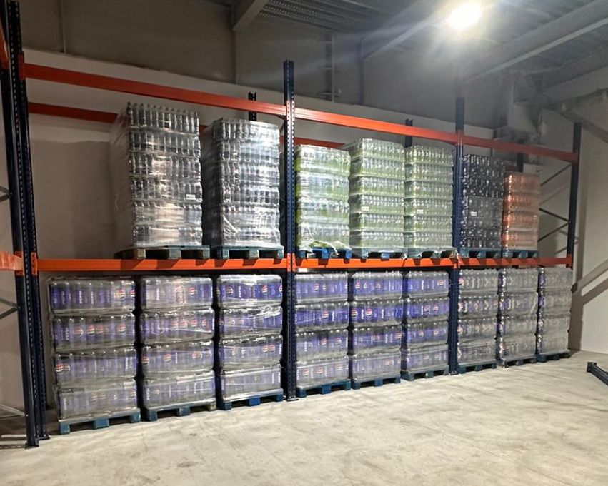 Rafturi metalice depozitare paleti sau manual