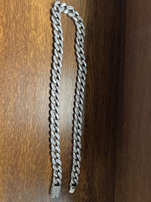 Lant cuban argint 925