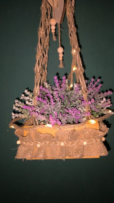 Цветарник макраме