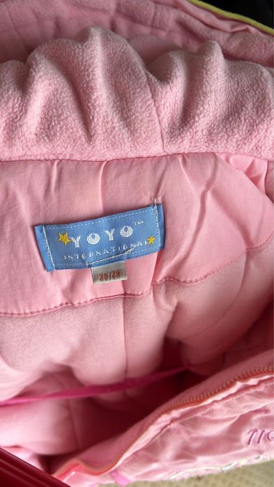 Комбинезон куртка детская для девочки 0-9 мес