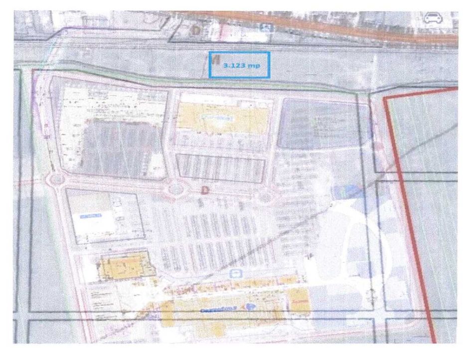 TEREN INTRAVILAN 3123 MP - zona Carrefour Era, Iasi
