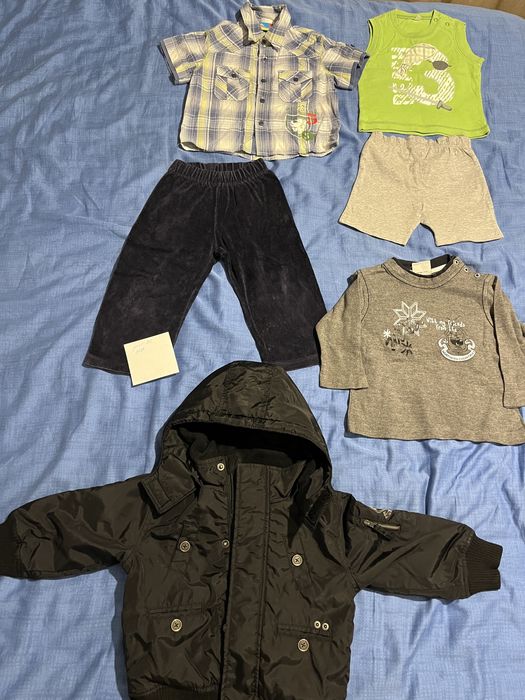 Всичко за общо 10 евро. Дрешки за момче ръст 86