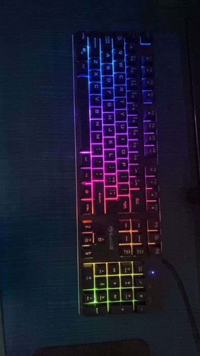 Tastatura gaming marvo k604 rgb