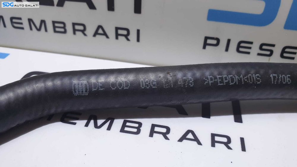 Furtun Conducta Tub Tubulatura Apa Audi A4 B7 2.0 TDI BLB BNA BRE BRF BVF BVG BRD 2005 - 2007 Cod 03G121473 [AV1846]