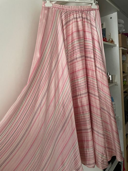 Fustă mătase naturală