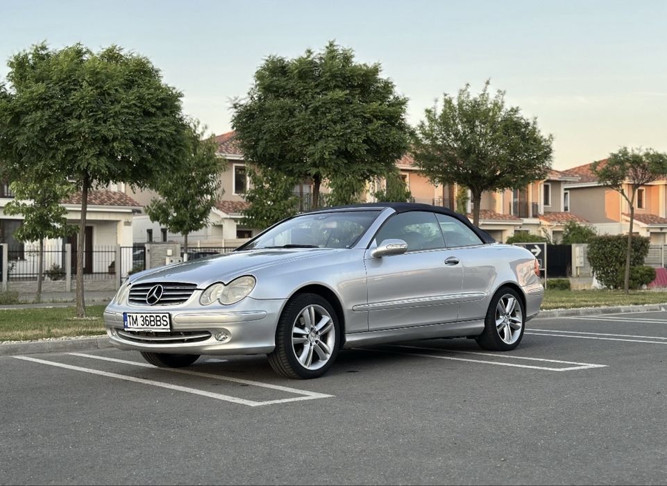 Mercedes CLK Cabrio A209 Elegance + GPL