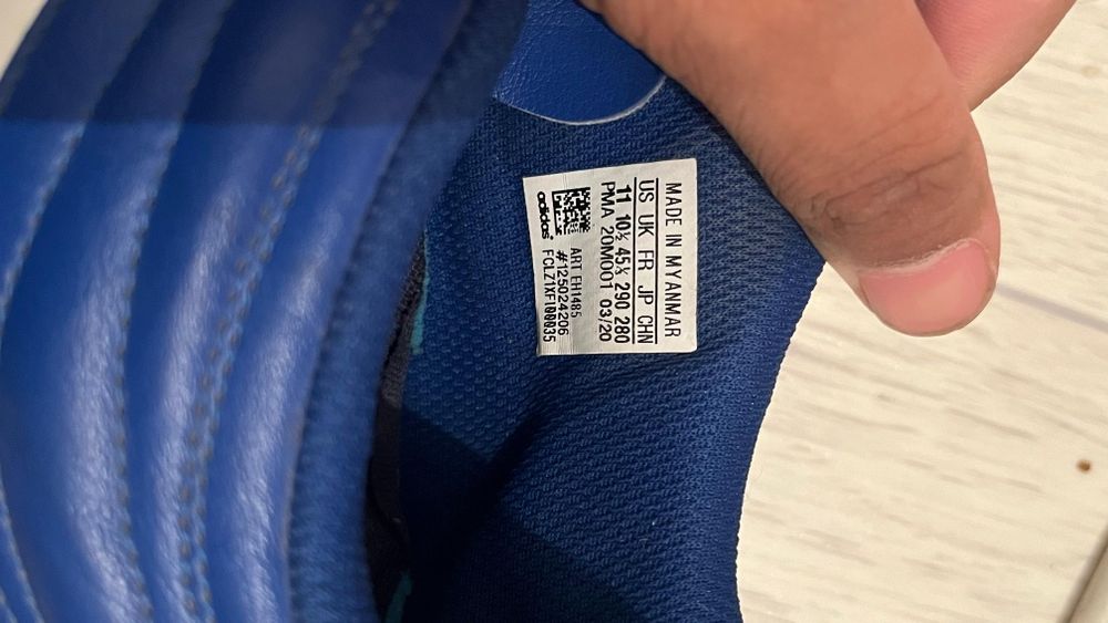 Буцы Adidas Copa blue