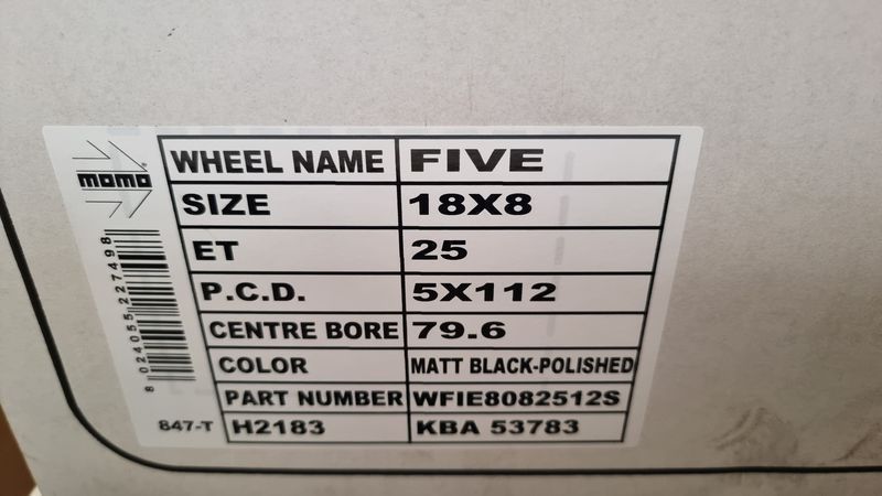 18цола 5х112 MOMO 5x112,Mercedes,Audi,Vw,