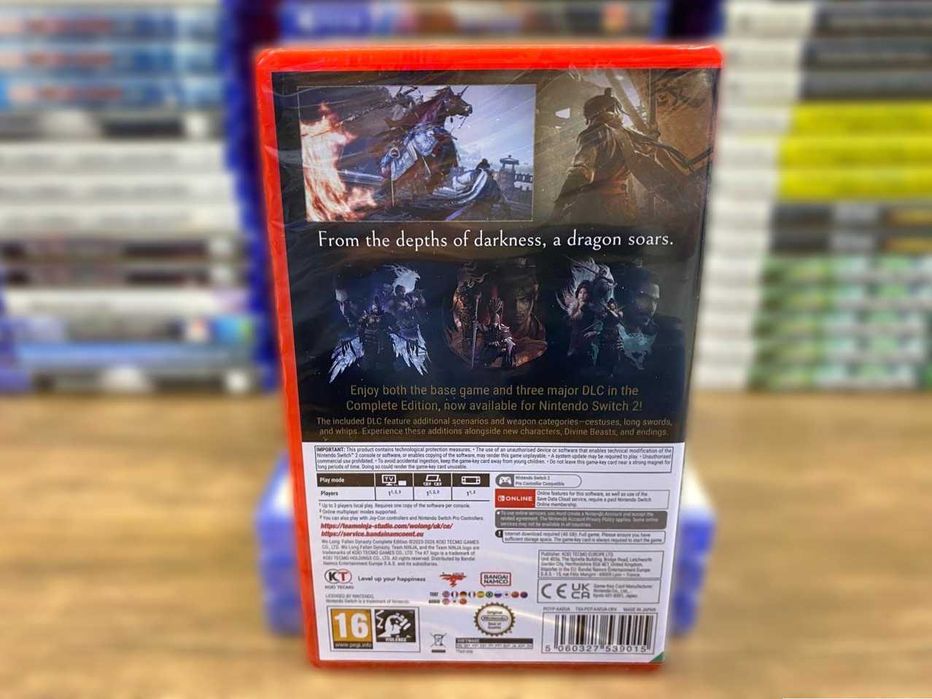 Новый Wo Long: Fallen Dynasty Complete Edition Nintendo Switch 2