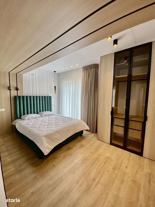 Vila noua cu bucatarie, cartier premium, padure, lac, centru Corbeanca