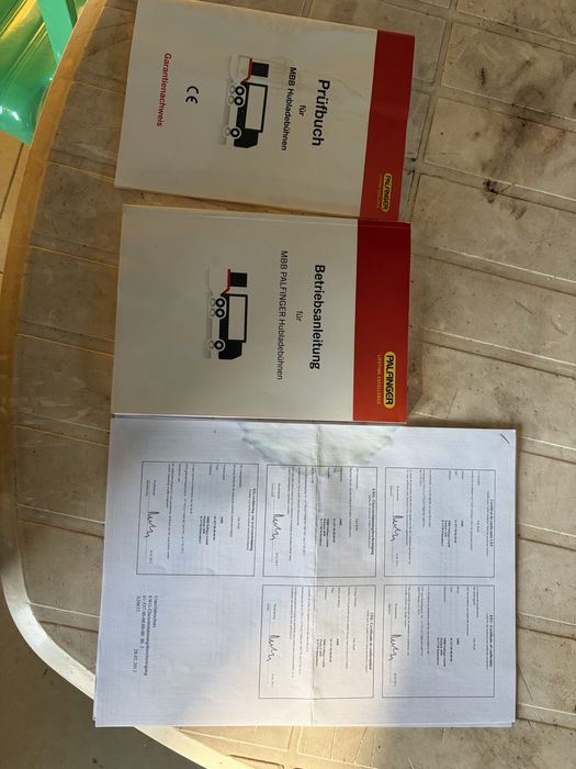 Падащ борд Palfinger