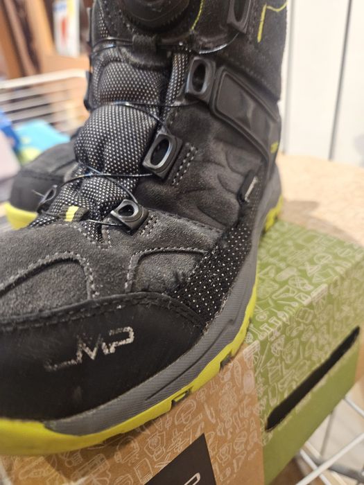 Bocanci trekking copii CMP Kiruna Mid FitGo 34