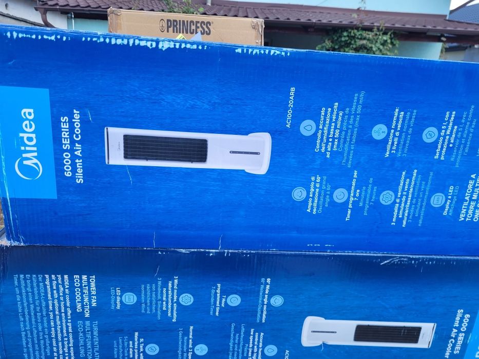 Aer condiționat - Ventilator turn cu purificare aer Midea AC100-20ARB