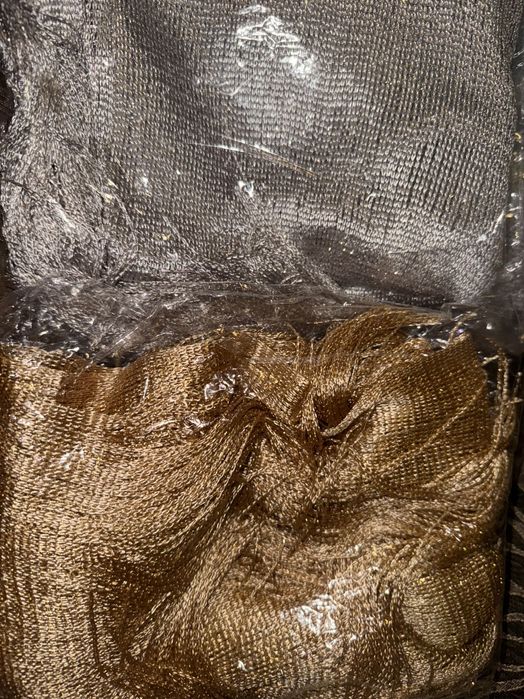 Луксозно сребристо и златисто плажно парео топмоделДубайтопхитСтилКлас