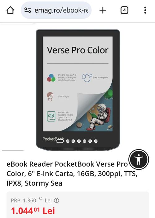 PocketBook Verse Pro Color