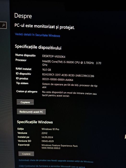 Vând calculator Myria