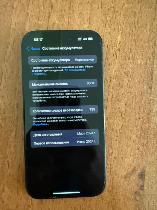 Айфон 15 в хорошем состоянии