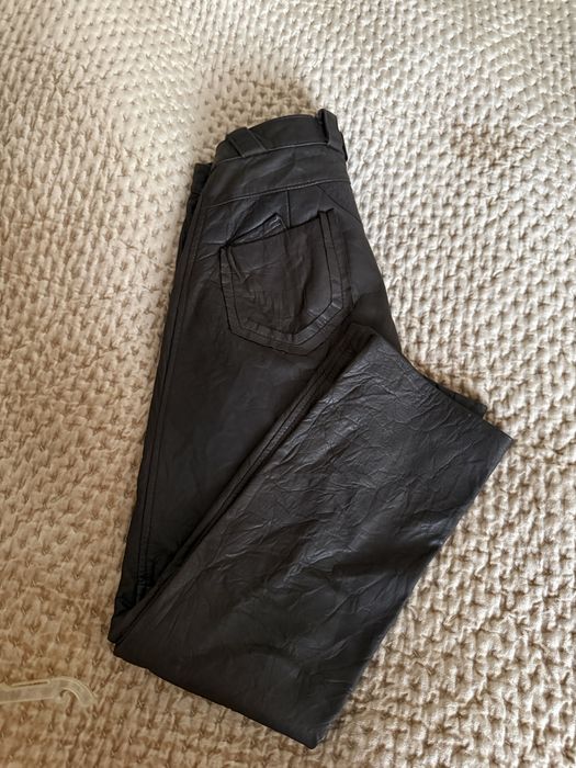 Штаны кожаные  р. М