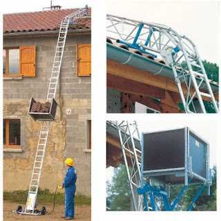 Lift pentru materiale constructii, TIGLA, BETON, NISIP, PANOURI , SACI