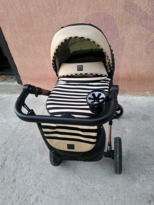 STARS GOLD Бебешка количка 3 В 1 DADA PARADISO