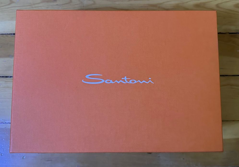 Santoni кроссовки Made in Italy