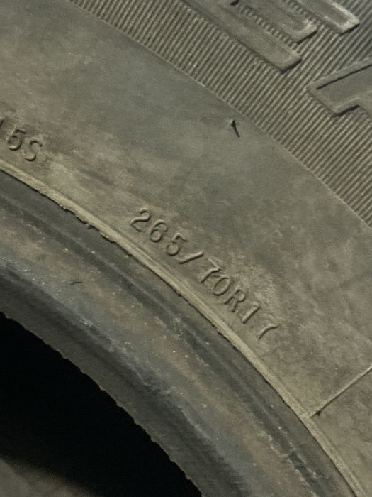 Шины комплект 265 70 r17