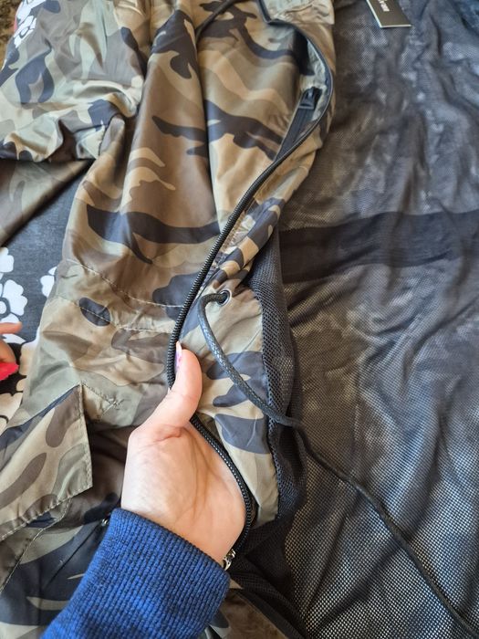 Мъжка тънка парка, ветровка камуфлаж ХЛ