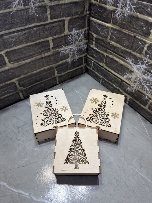 Новогодние коробочки