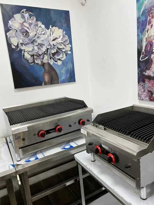 Гриль лавовый, Salamander, куры гриль для кафе и ресторанов