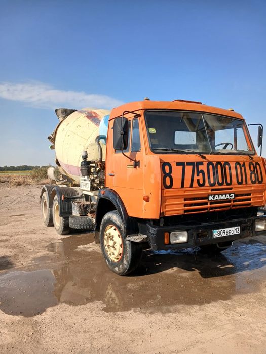 Продам камаз миксер с прицепом