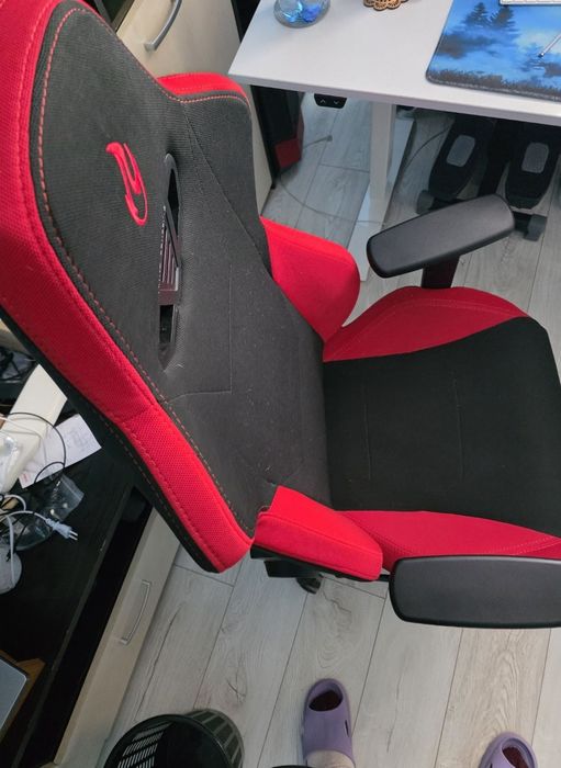 Scaun Gaming Nitro Concepts S300 Negru / Rosu