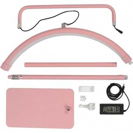 Lampa semiluna | Moonlight LED premium | 50w, 28inch | roz/alba/neagra