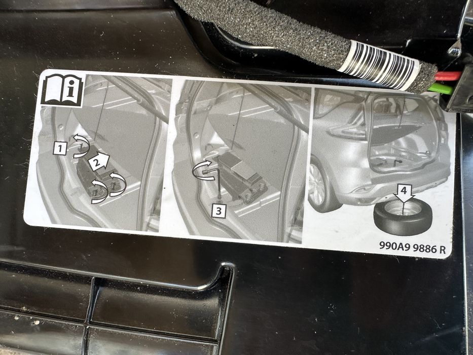 Bose subwoofer Renault Espace, Scenic