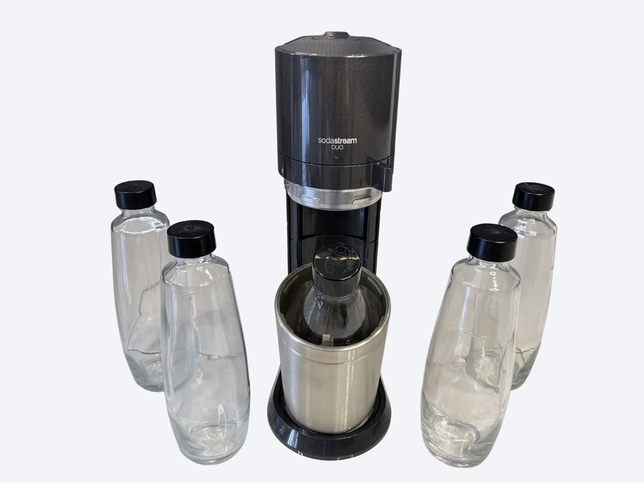 Комплект SodaStream DUO за приготвяне на газирана вода – отлично състояние