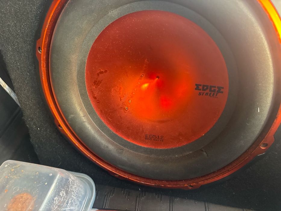 Subwoofer EDGE ED512 12” + stație Mutant MTPK12-A – 900W