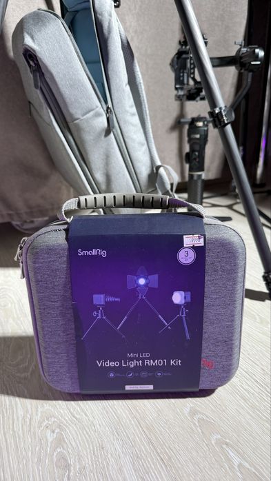 SmallRig НОВЫЙ Mini LED Video Light RM01 Kit – предметная сьемка