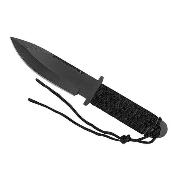 Cutit tactic de vanatoare, Arrow Knife, paracord, 19 cm