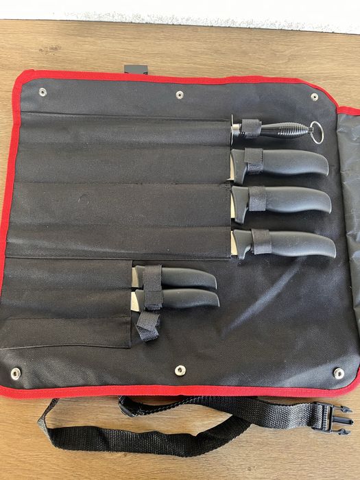 Set cutite trusa gratar bucatar noua