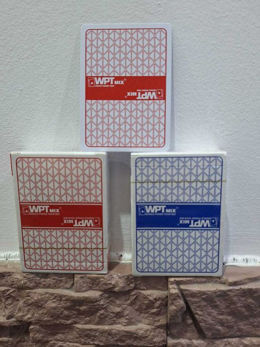 Карты для покера ,,WPT mix,,