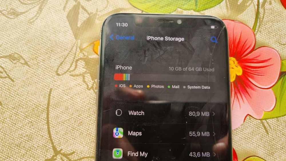 Telefon Iphone x 64gb ecran crapat