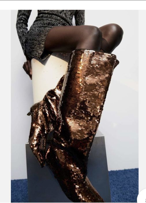 Уникални ботуши Zara