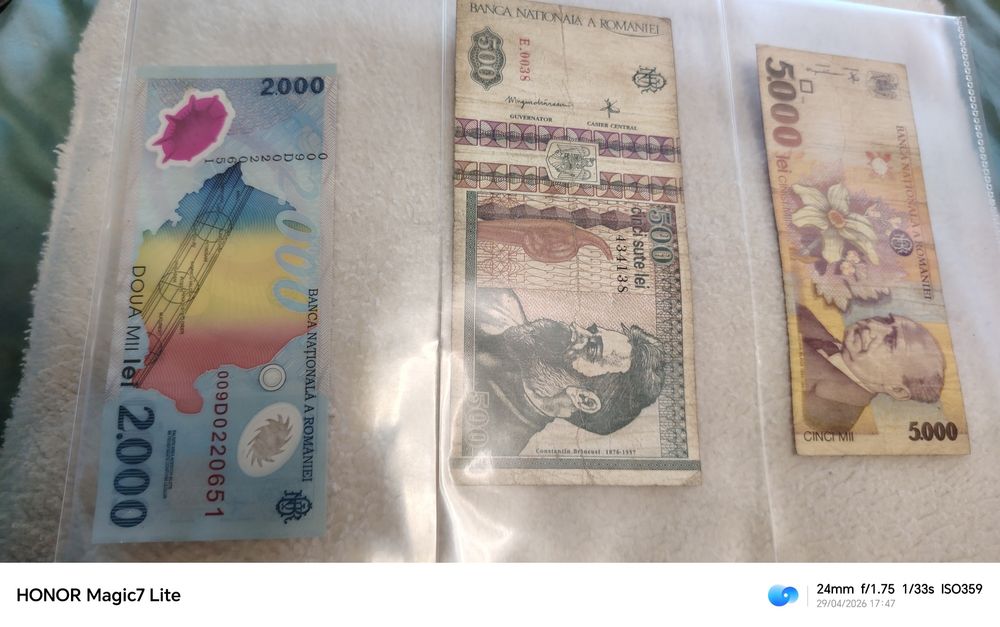 Bacnote  Vechi si monezi