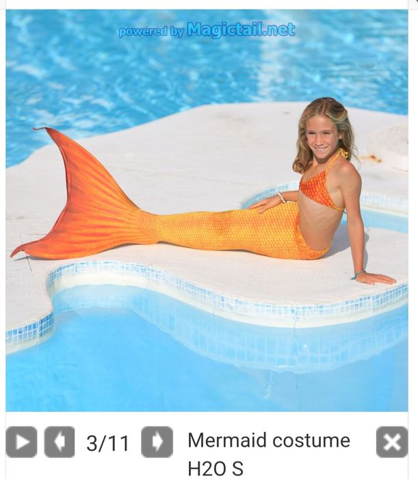 Хвост Русалки. Для девочки  6-8 лет