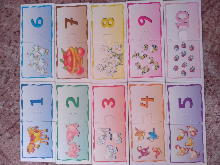 Как да смятаме от 1 до 20 за деца от 3-6 години