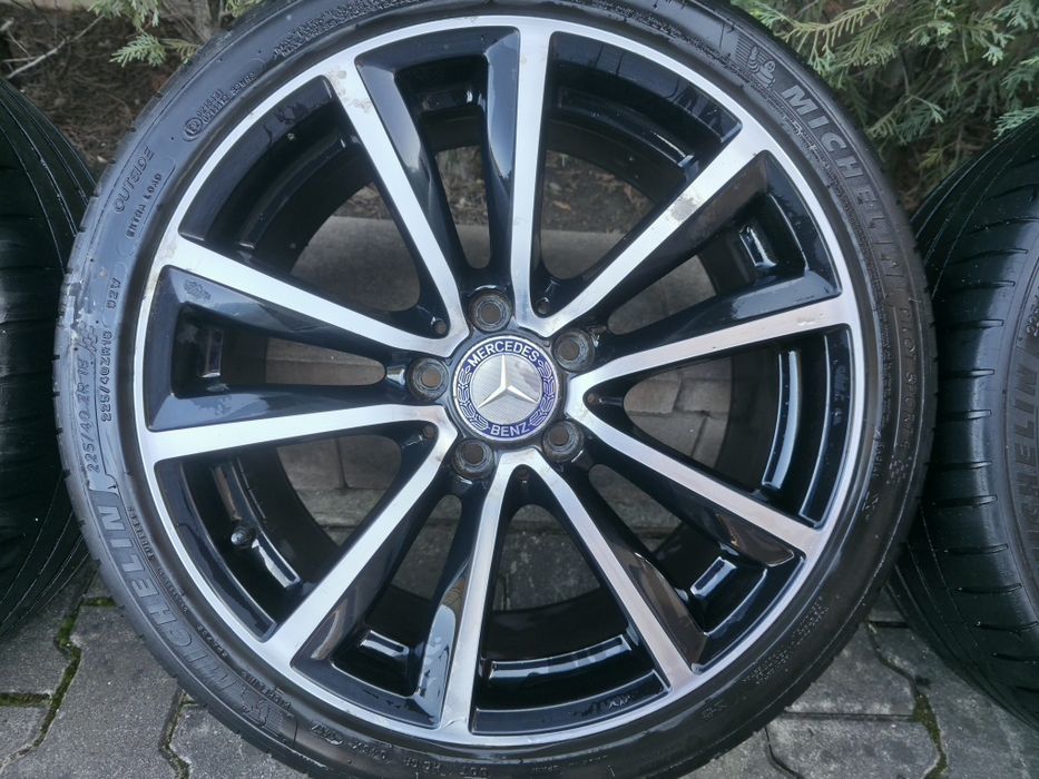 Jante Originale R18 Mercedes A/B class, anvelope vara 225 40 18