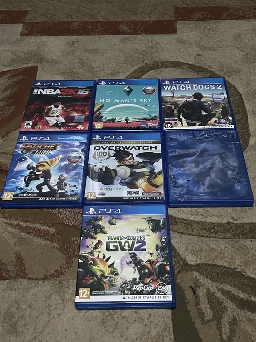 Продаю игры пс 4