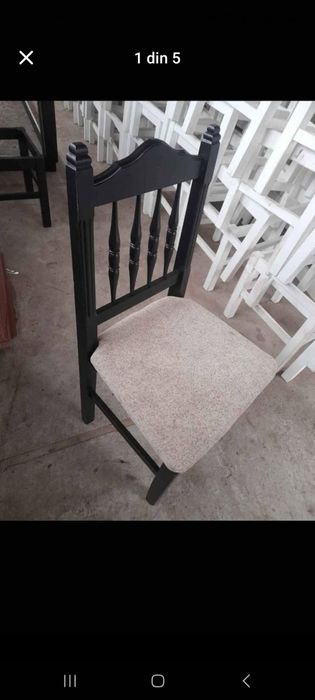 12 scaune fag, pot face si masa